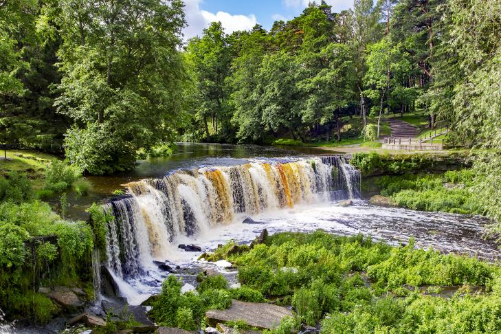 Wasserfall Keila und Schloss Keila-Joa slide-1