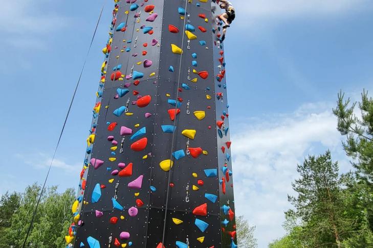 Climbing Tower "Smagu lipti" slide-1