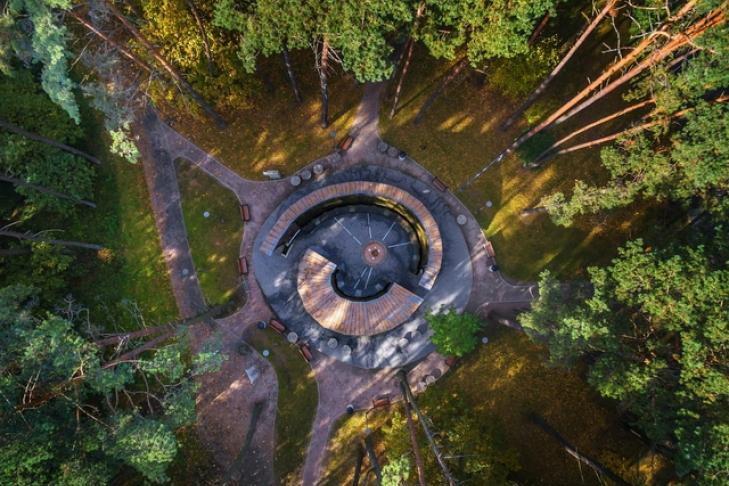 "Druskupis" Open-air Mineral Water Evaporation Structure slide-1