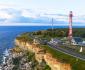 Pakri Lighthouse and Coastal Cliff